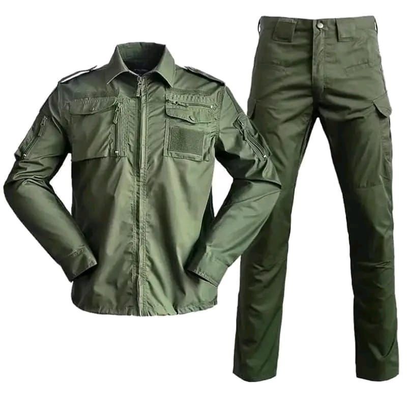 Green Weekend Gear suit